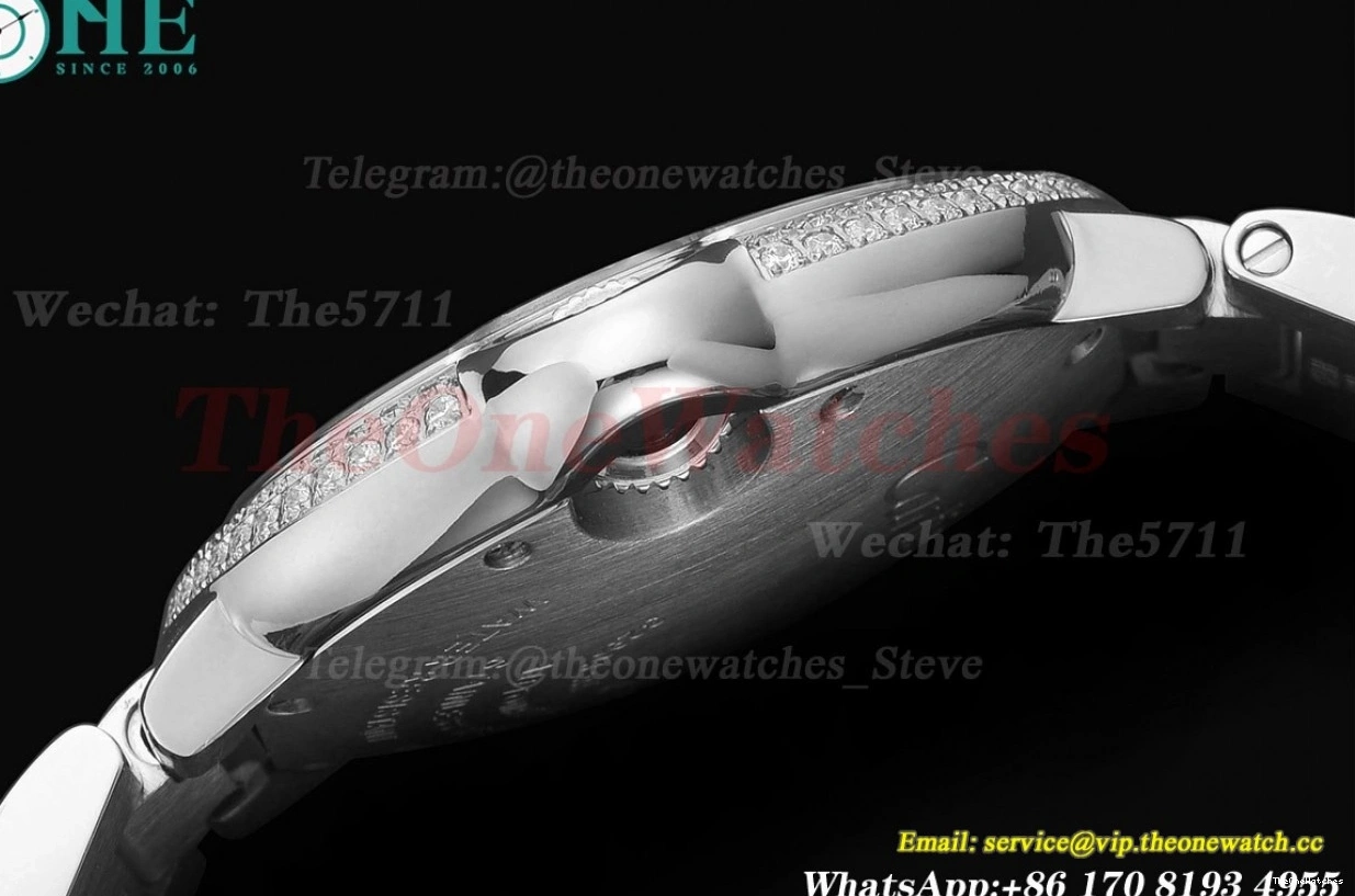 NH05 GDF Ballon Dia Cartier SS Bleu Silver SS 33mm De 1224